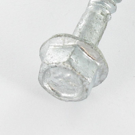 1 x Vis à bourrer Forte tenue à la corrosion Acier galvanisé à chaud Tête ronde TR Fendue 5X60 R23260