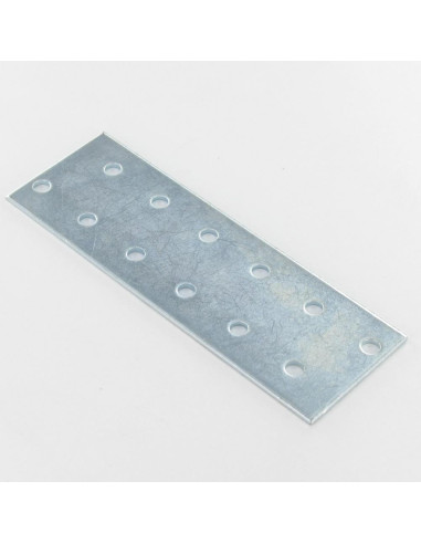 1 x Plaque perforée Trou 5 40X120 EP2 Acier zingué