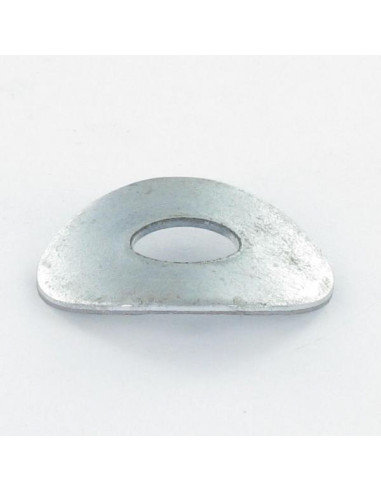 1 x Plaquette incurvée Lisse 9X26