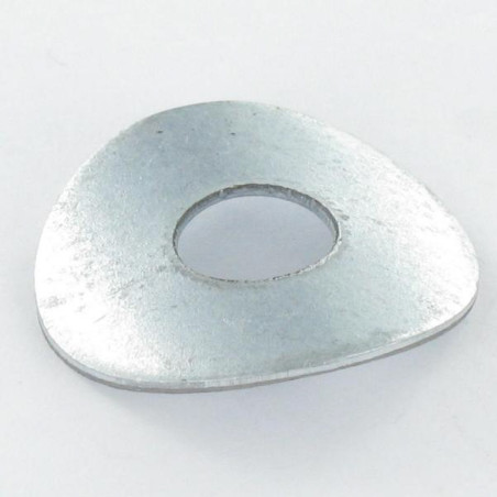 1 x Plaquette incurvée Lisse 9X26