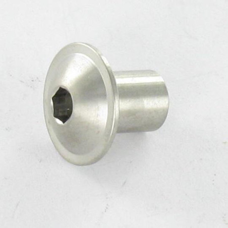 1 x Combifix Ecrou relieur Poelier Diamètre de tête: 9.5 Diamètre du corps 5 Longueur sous tête 6 M4 Clé de 2.5 HC2.5