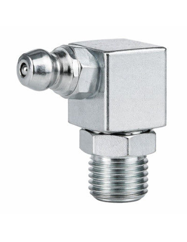 1 x Graisseur coude 90° Carré M10 Pas de 100...