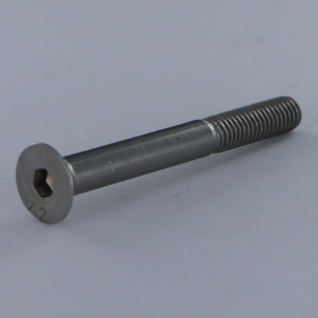 1 x Vis métaux Inox A2 FHC tête fraisée empreinte hexagonale creuse Clé de 5 HC5 M8X120 Filetage partiel