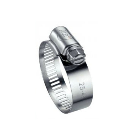1 x Collier de serrage bande perforée 13 Diamètre 182 à 202 Inox W2