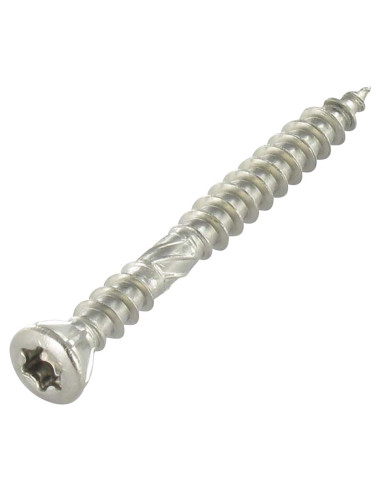 1 x Vis terrasse Double filet Tête fraisée TORX...