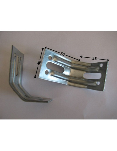1 x Equerre de fixation réglable 70X55X40...