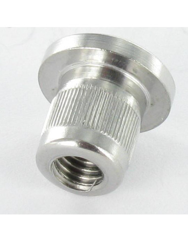 1 x Ecrou Relieur Tête plate TP Moletée M5X8.5...