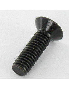 Vis métaux Tête fraisée Pozi N°2 M5X8 Acier zingué noir 2