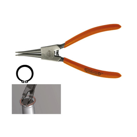 1 x PINCE Circlip Extèrieur Droite Longueur 228