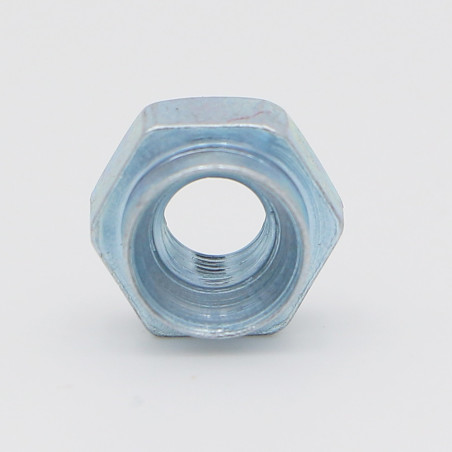 1 x Ecrou à riveter Hexagonal Acier zingué M4 Epaisseur tole 2MM