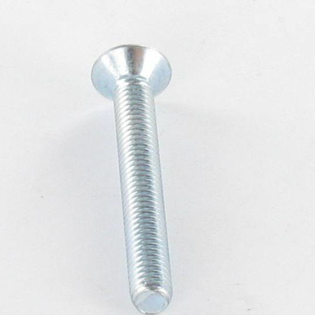1 x Vis métaux FHC tête fraisée empreinte hexagonale creuse M10X30 Filetage total Classe 10.9 Clé de 6 HC6 Acier