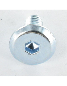 Vis métaux tête plate Clé de 4 HC4 M6X55 Acier zingué 2