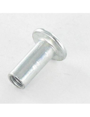 1 x Ecrou Relieur POZI et fendu M4X8 5X12 Acier...