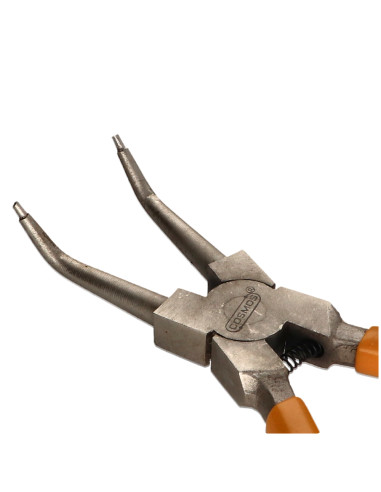 1 x PINCE Circlip Intérieur COUDEE 45 Degrès...