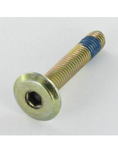 Vis métaux tête plate Clé de 4 HC4 M6X80 Frein filet...