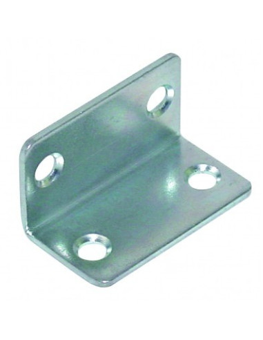 1 x Equerre 25X25X45 4 Trous Diamètre 6 Acier...