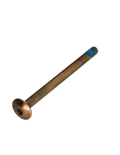 Vis Poelier M6X80 Clé de 4 HC4 Acier laitonne Frein filet 2