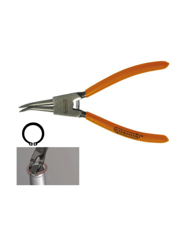 1 x PINCE Circlip Extèrieur COUDEE 45 Degrès...