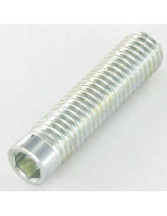 Vis métaux Acier zingué Sans tête M8X35 Filetée sur 30...