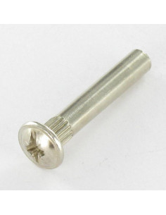 Ecrou Relieur Tête Poelier POZI et fendu M4X15 5X30 Acier...