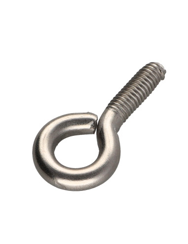 1 x Piton Métaux M6X20 Oeil 10 Inox A2