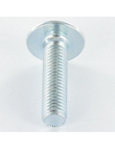 1 x Vis Poelier M6X55 Clé de 4 HC4 Acier zingué