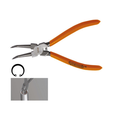 1 x PINCE Circlip Intérieur COUDEE 45 Degrès Longueur 200