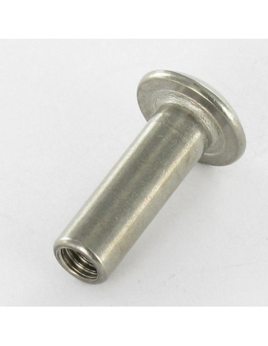 1 x Ecrou Relieur Tête bombée Fendue 8X25 M6X24...