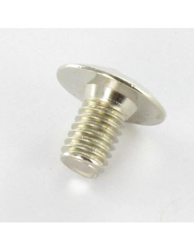 1 x Vis Poelier M8X75 Clé de 5 HC5 Acier nickelé