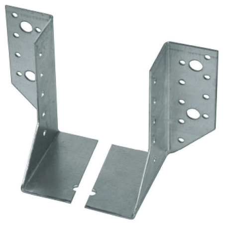 1 x Ensemble 2 Sabot de charpente Gauche Droite Sendzimir 30X150
