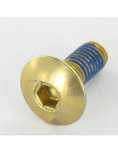 Vis Poelier M6X12 Clé de 4 HC4 Acier zingué Frein filet