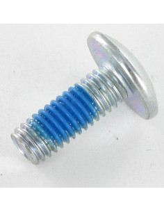 Vis Poelier M6X16 Clé de 4 HC4 Acier zingué Frein filet 2