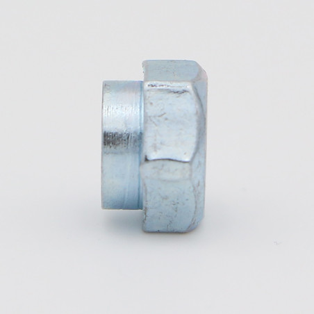 1 x Ecrou à riveter Hexagonal Acier zingué M12 Epaisseur tole 2MM