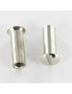 Ecrou Relieur Tête fraisée bombée TFB Fendue M4X12 5X16... 2
