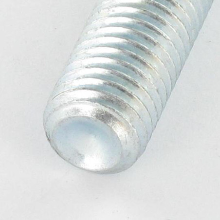 1 x Vis métaux Sans tête six pans creux (sthc) Clé de 5 HC5 M10X50 Bout cuvette Acier zingué
