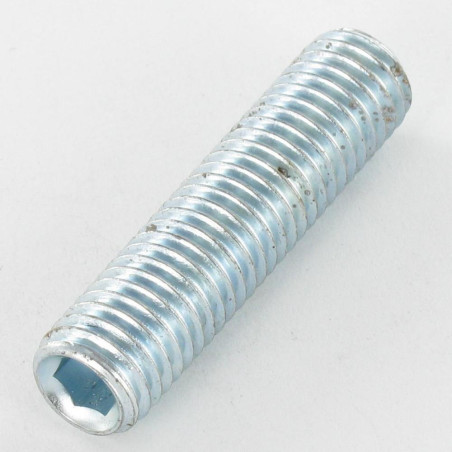 1 x Vis métaux Sans tête six pans creux (sthc) Clé de 3 HC3 M6X6 Bout cuvette Acier zingué