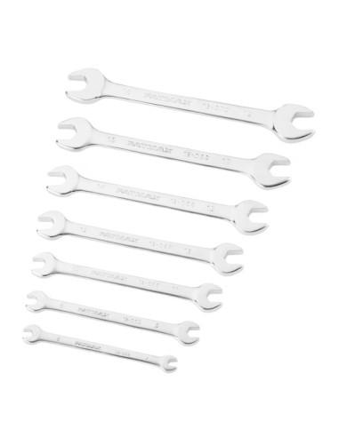 1 x Jeu de 7 Clé à fourche anti-ripage STANLEY