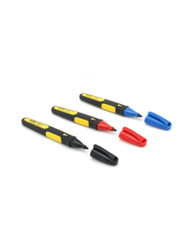 1 x Lot de De 3 marqueurs Pointe fine STANLEY