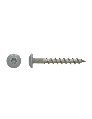 1 x Vis Penture 4.5X35 TORX T20 Inox A4 RAL7001