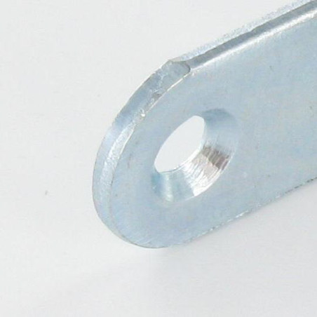 1 x Equerre 52X52X15 4 Trous Diamètre 4.5 Acier zingué