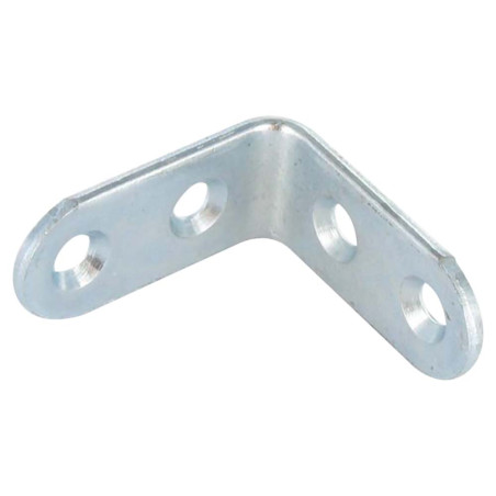 1 x Equerre 32X32X15 4 Trous Diamètre 4.5 Acier zingué