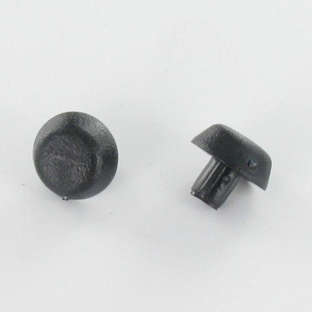 1 x Bouchon Diamètre du corps 4 Diamètre de tête: 10 Longueur sous tête 5.3 Polyethylène noir