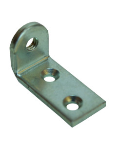 Equerre de fixation Trou Taraudé M6 Acier zingué