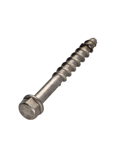 1 x Vis béton Tête hexagonale TH S13 Inox A4...