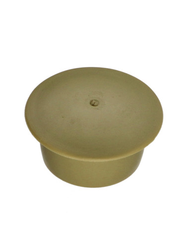 1 x Bouchon Lisse 25X32 LG13 Polyéthylène RAL1020