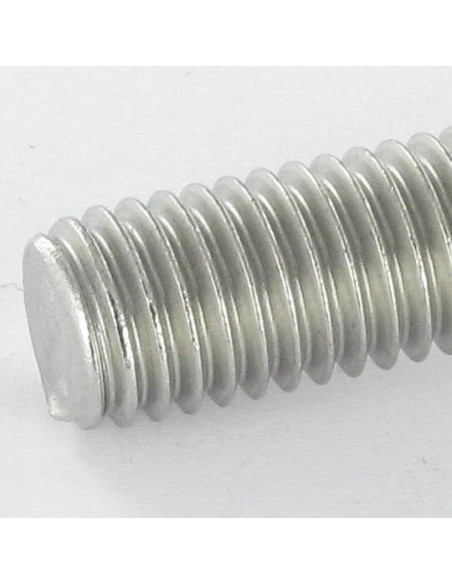 1 x Vis métaux Tête fraisée Fendue M8X80 Inox A4
