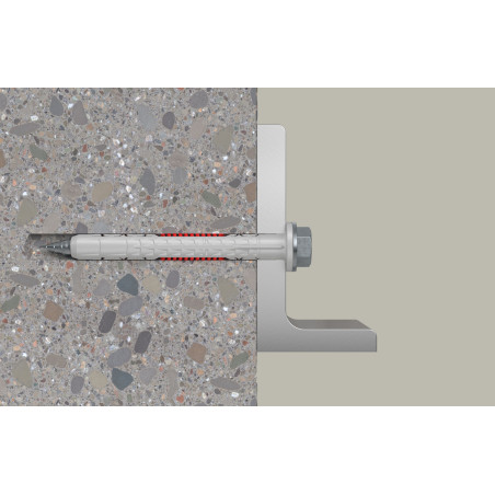 1 x Cheville DUOXPANF Tête hexagonale TH 10X230 Fischer FUS Acier zingué