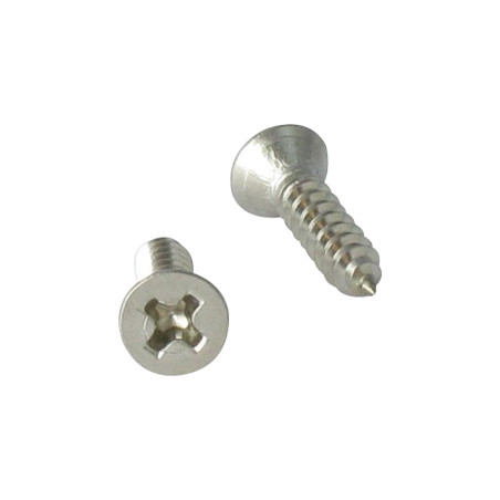 1 x Vis tôle Tête fraisée Phillips 3.5X16 Inox A2 RAL7016 gris anthracite