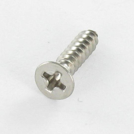 1 x Vis tôle Tête fraisée Phillips 3.5X16 Inox A2 RAL7016 gris anthracite