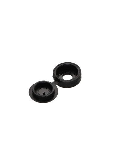 1 x Cache Rivet Polyethylène noir